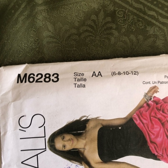 McCall’s M6283 pattern- grad dress, party dress, prom, Christmas and more - Picture 3 of 7
